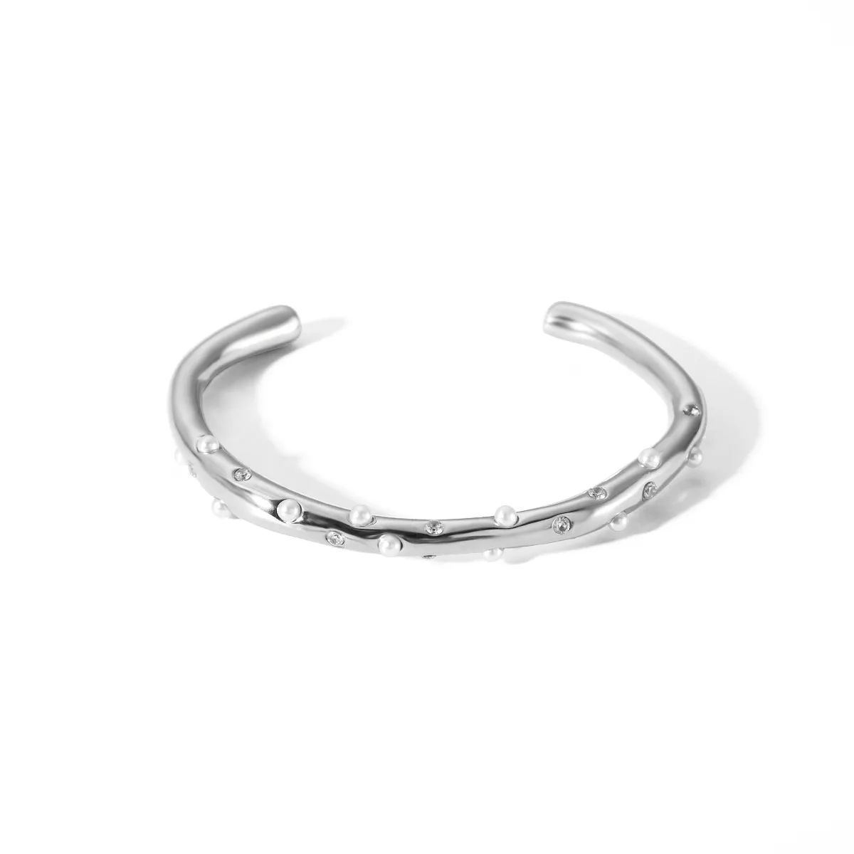 Sparkling Bangle - Golden and Silver