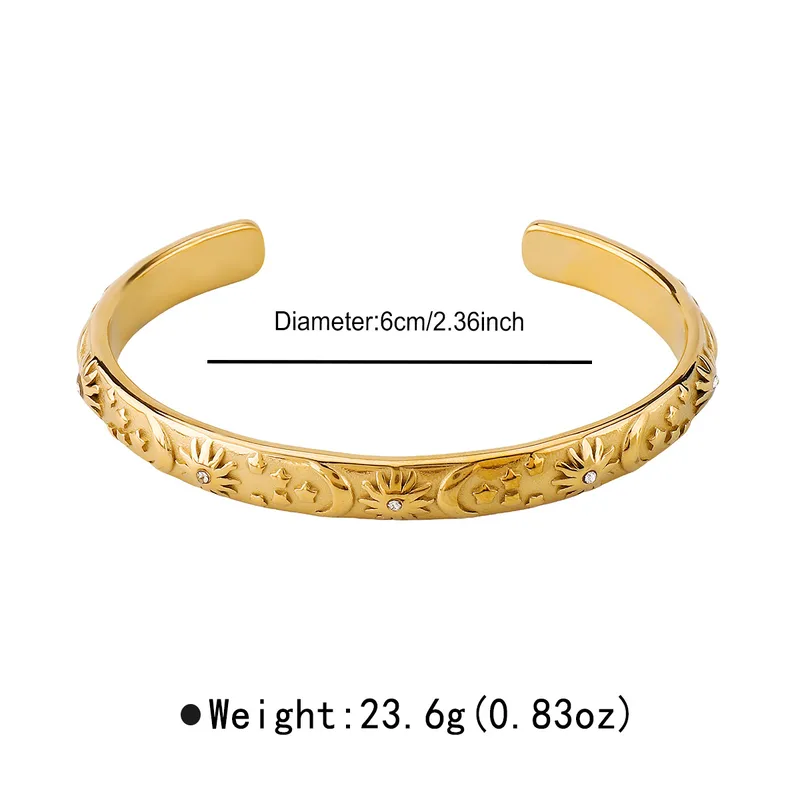 Cosmic Gold Bangle