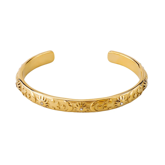 Cosmic Gold Bangle