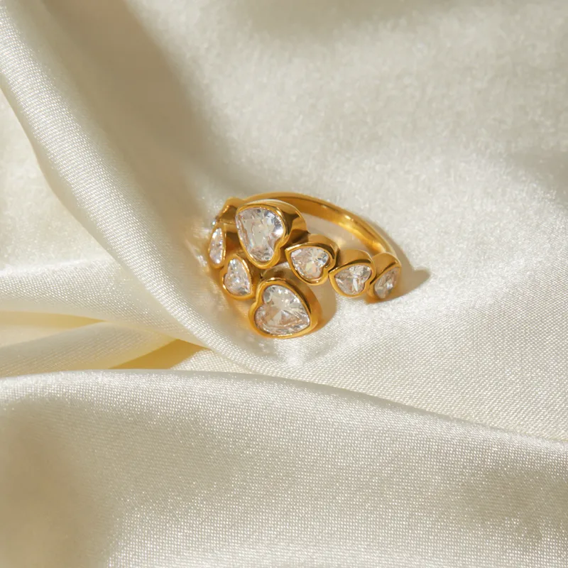 All Hearts Gold Ring