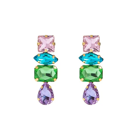 Rangbirang Crystal Earrings