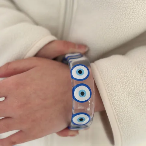 Evil Eye Resin Bangle