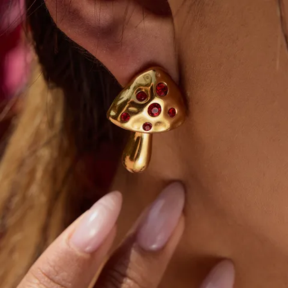 Mushroom Magic Earrings