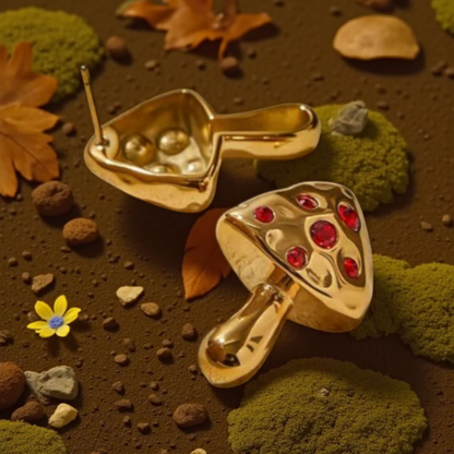 Mushroom Magic Earrings