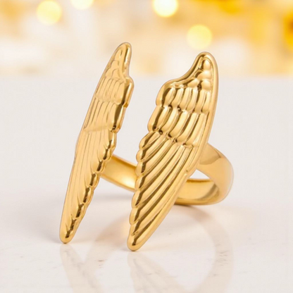 Angel Wings Finger Ring
