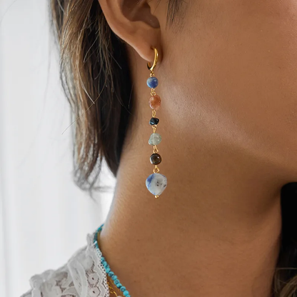 Multi- beaded Earrings