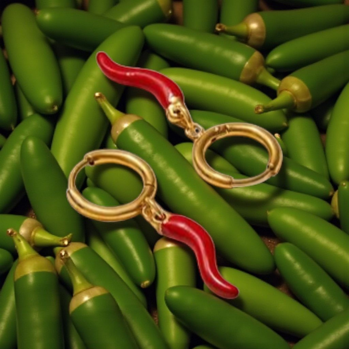 Tikhi Mirchi Earrings