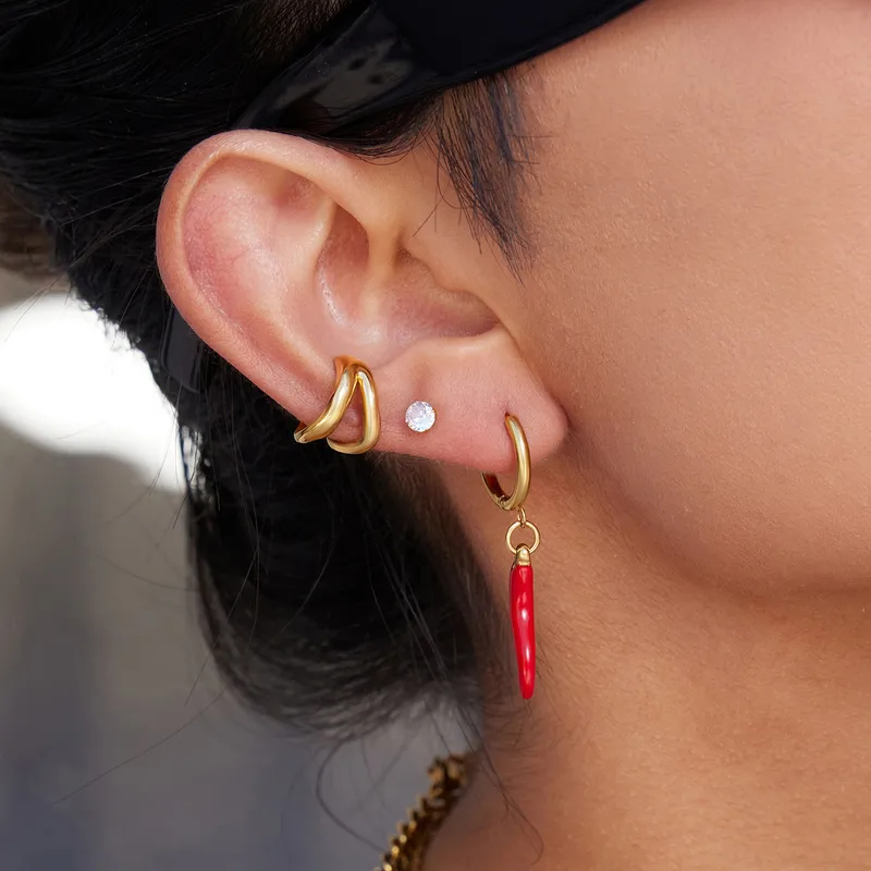 Tikhi Mirchi Earrings
