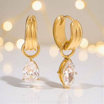 Dual Droplet Earrings