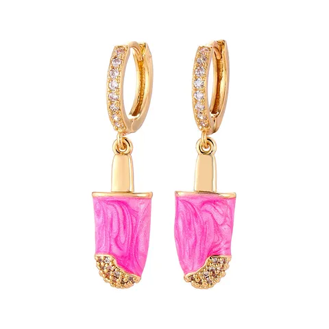 Strawberry Icecream Earrings