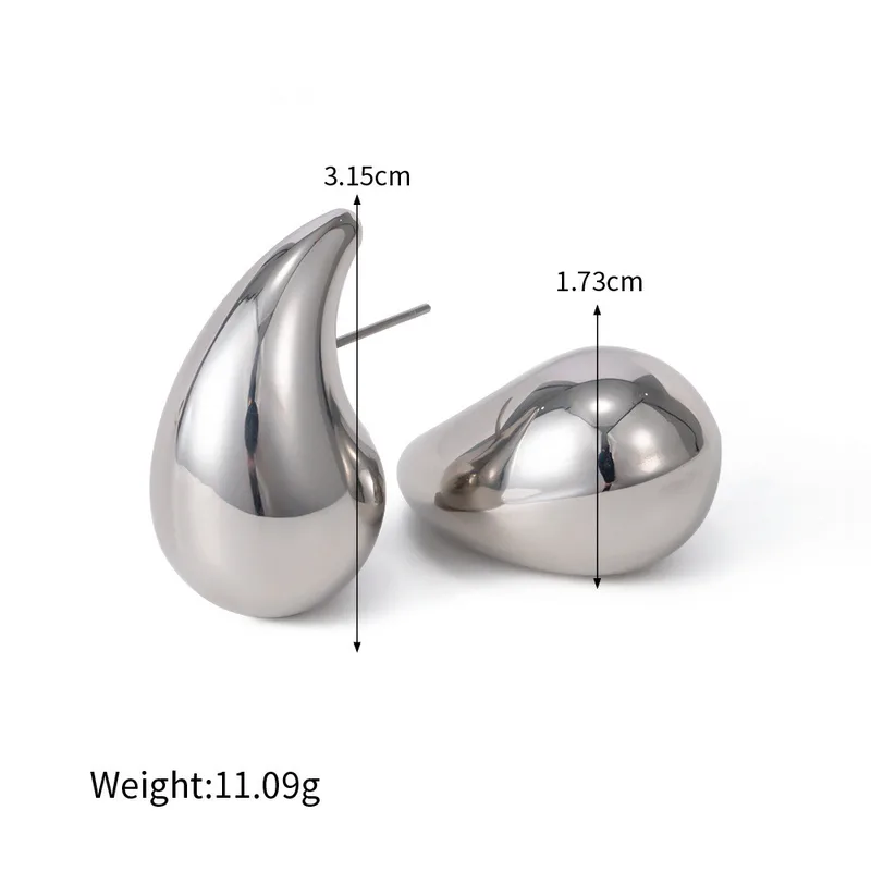 Silver Hailey Earrings