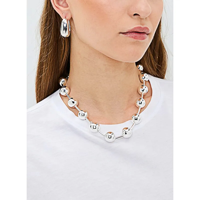24 K Gold Plated Brass Connecting Necklace