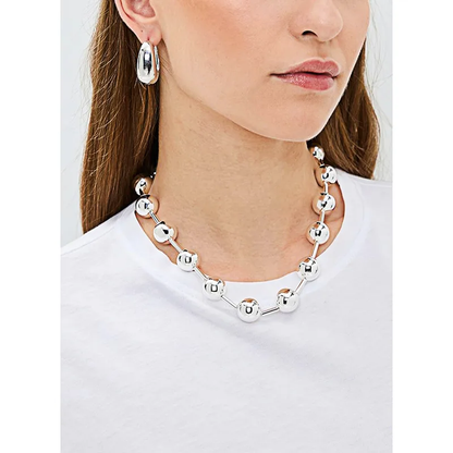 24 K Gold Plated Brass Connecting Necklace
