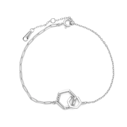 92.5 Sterling Silver Forever Connection Bracelet