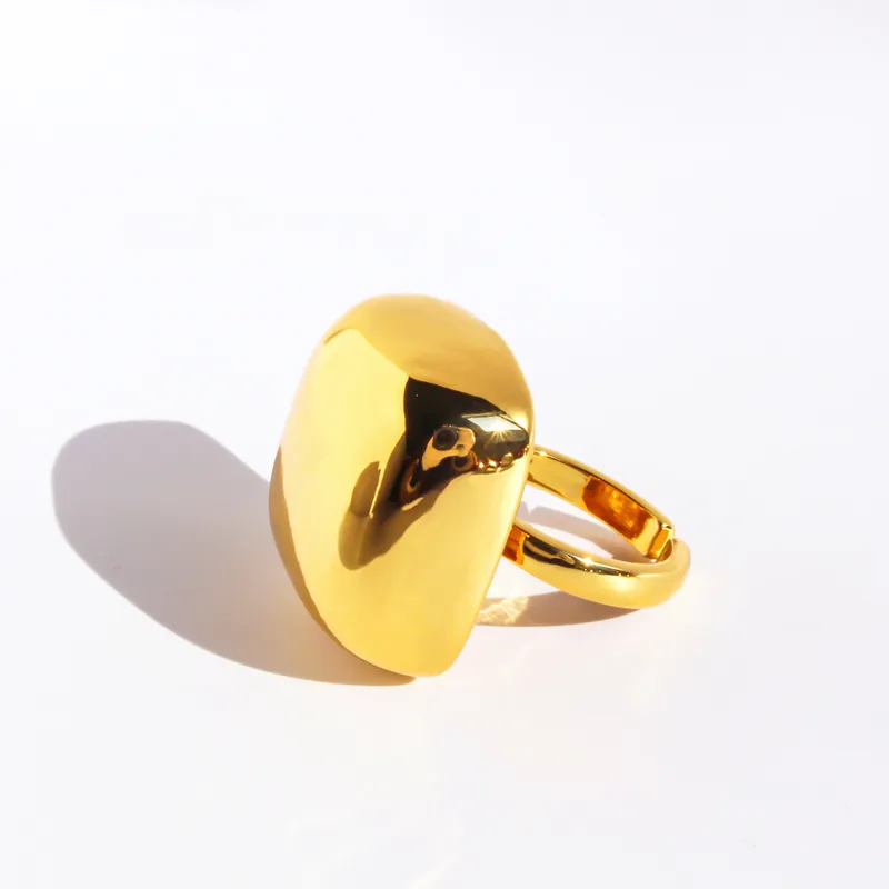 24K Plated Brass Structural Ring