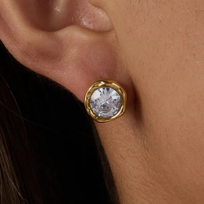 Diya Glow hypoallergenic stud earrings for festive wear and Diwali gifting – Urban Rani