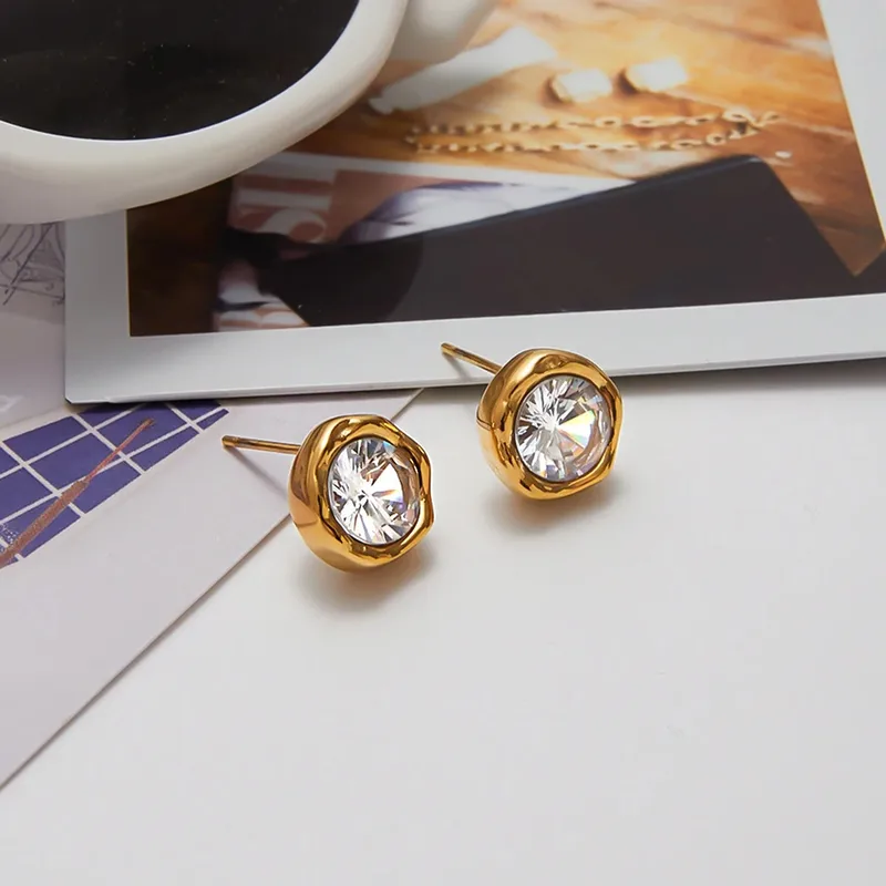 Diya Glow Stud Earrings from the Urban Rani Jhilmil Diwali Collection – lightweight everyday studs
