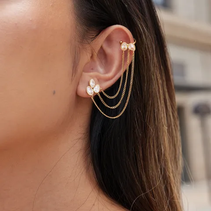 Phuljhadi Tassel Earrings by Urban Rani – hypoallergenic festive tassel earrings for Diwali