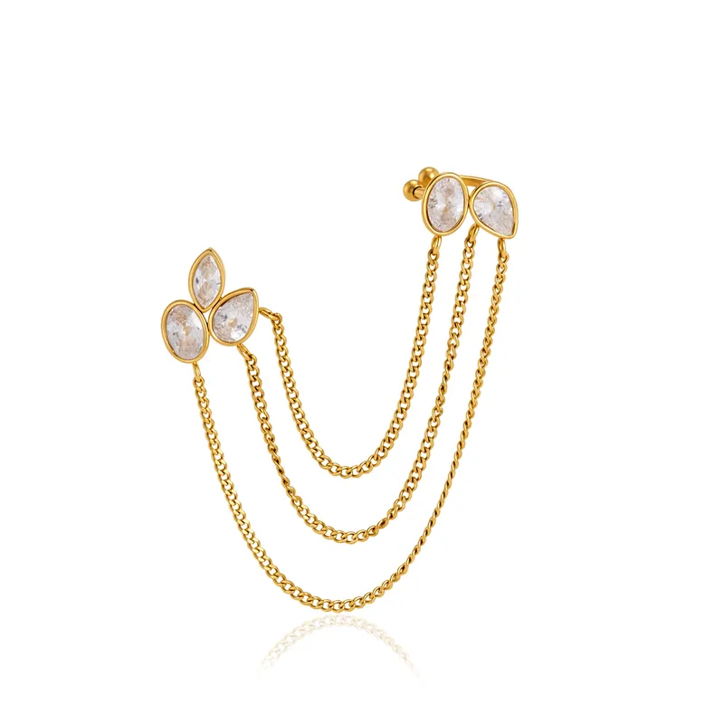 Close-up of Phuljhadi tassel drop earrings – nickel-free Diwali party jewellery