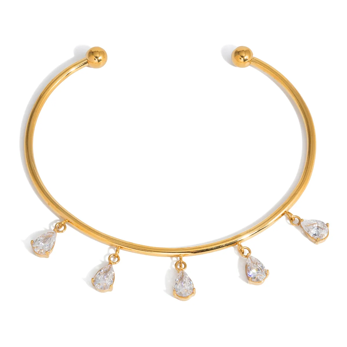 Deepmala Droplet Bangle by Urban Rani – hypoallergenic festive bangle for Diwali