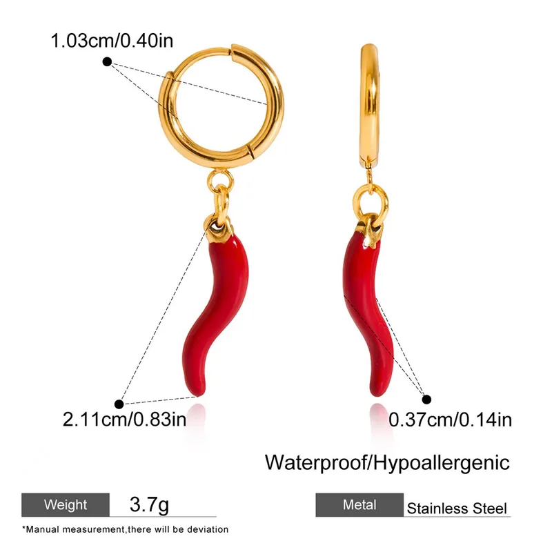 Tikhi Mirchi Earrings