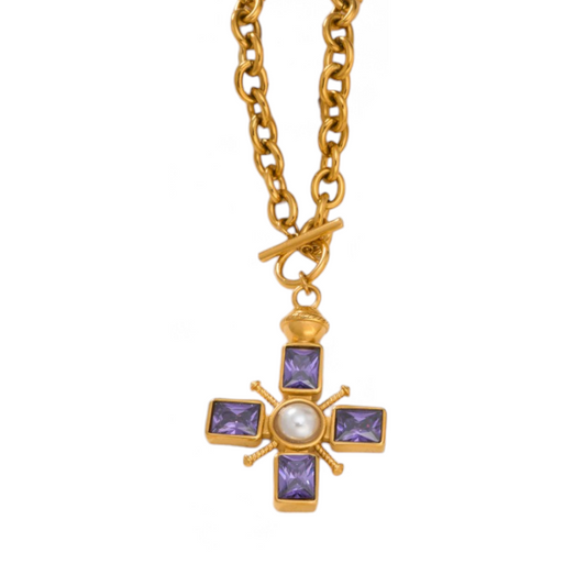 Chunky Cross Necklace