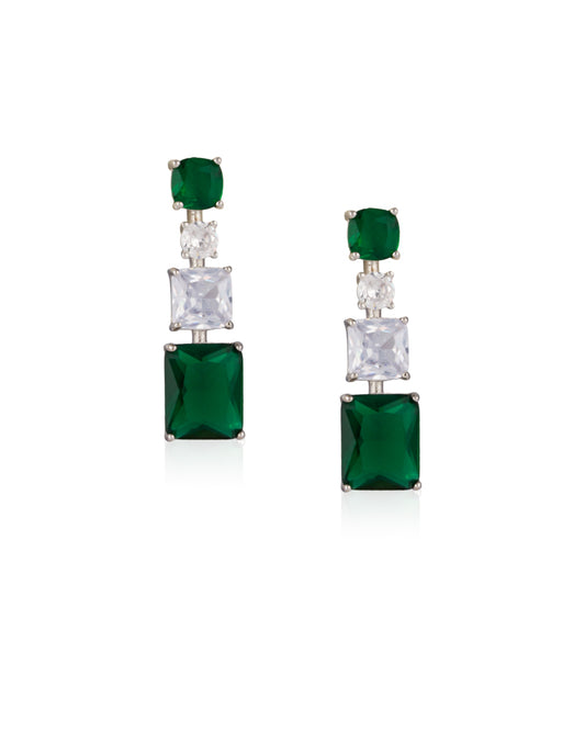 Emerald Green Danglers