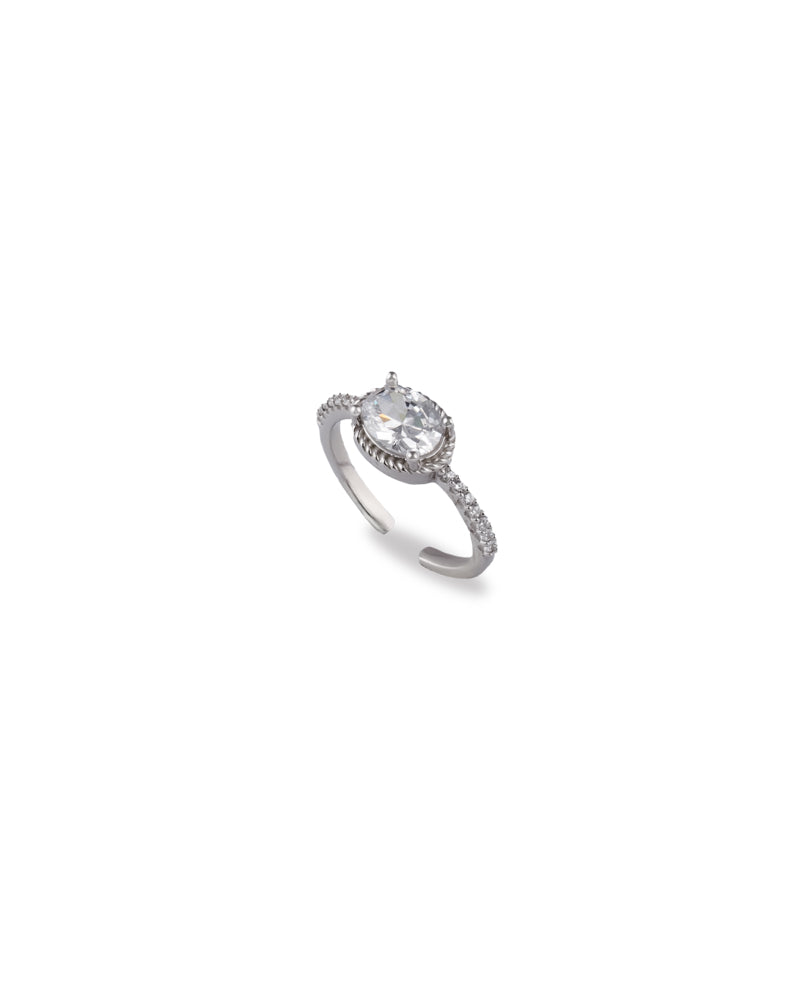 Oval Diamond Ring