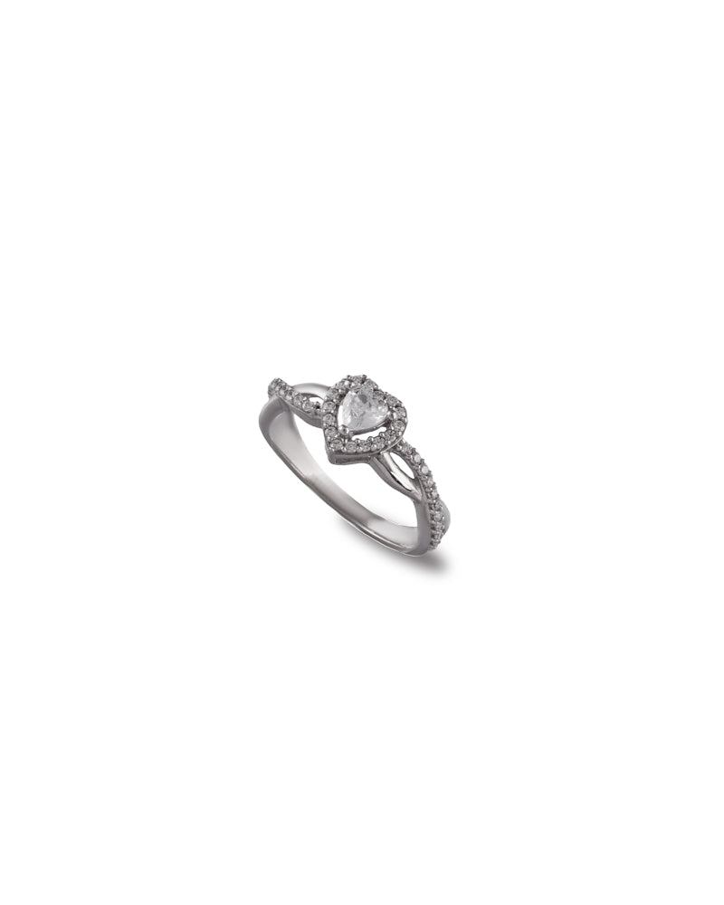 Heart Diamond Ring