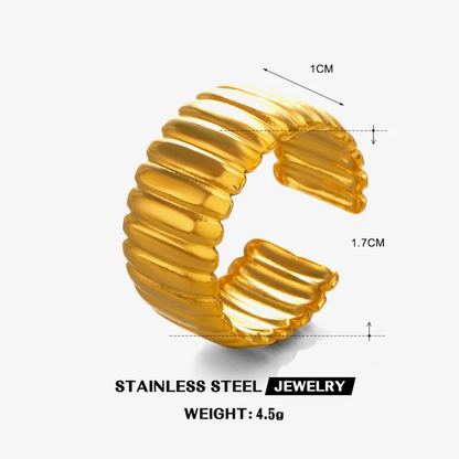 Band Ring - Gold and Silver