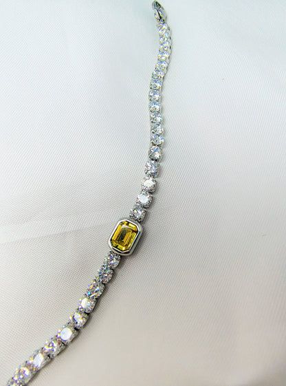 Sunshine Tennis Bracelet