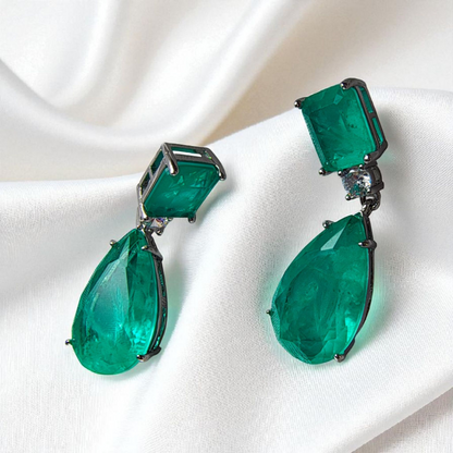 Emerald Danglers