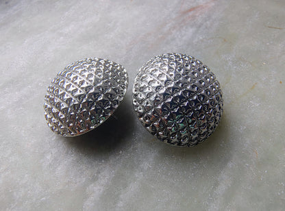 18K Gold Plated Disco Studs Earrings