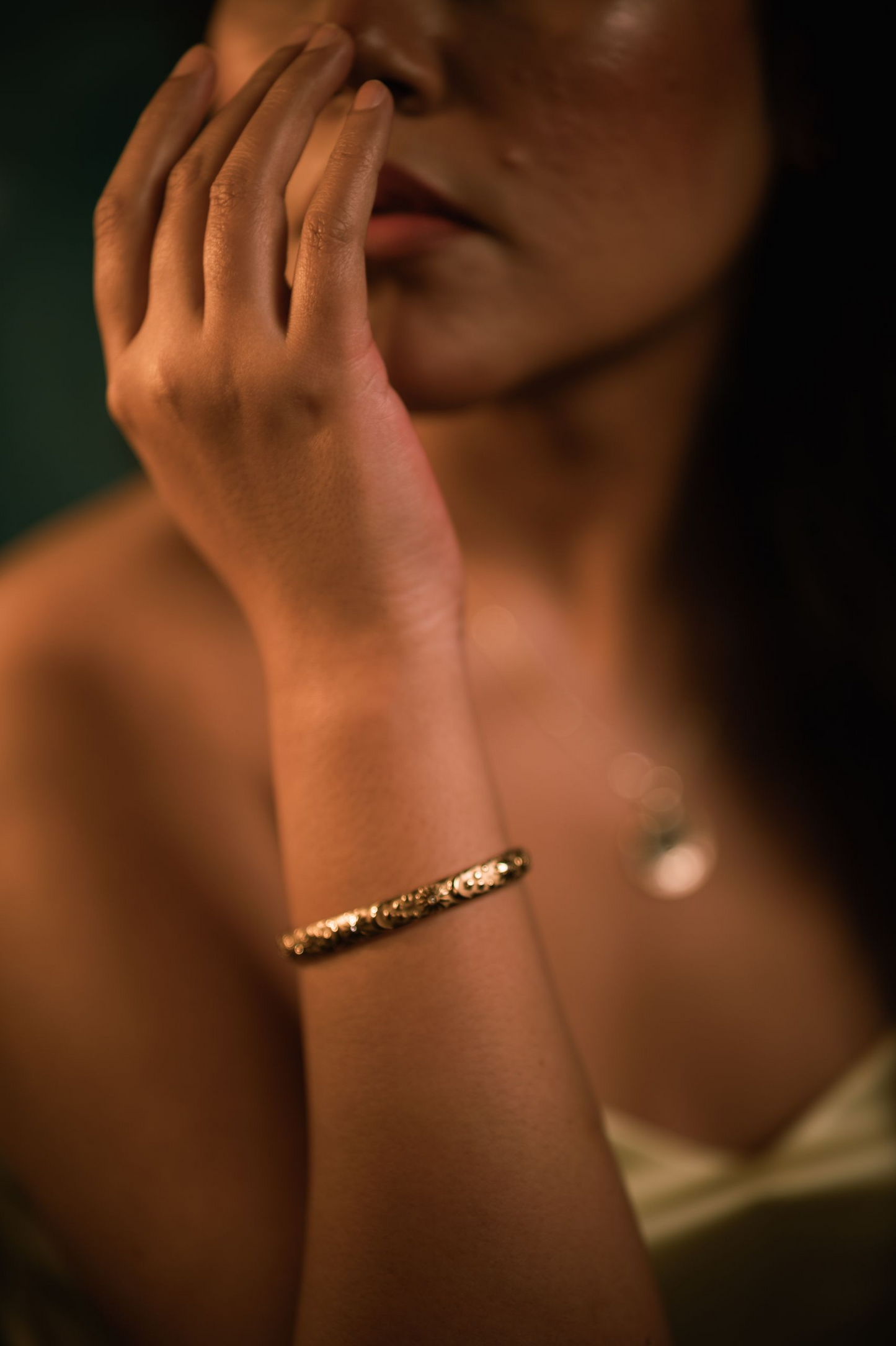 Cosmic Gold Bangle