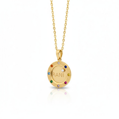 92.5 Sterling Silver UR Exclusive Navrang Necklace