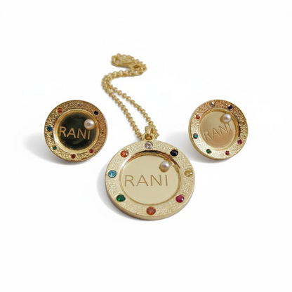 92.5 Sterling Silver UR Exclusive Navrang Earrings