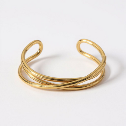 Golden Twisted bracelet