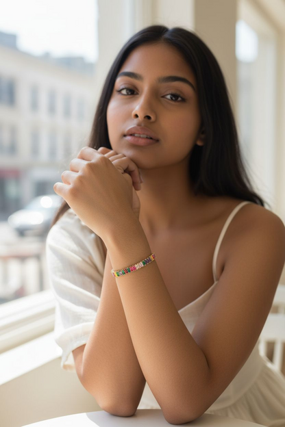 Aurora Tennis Bracelet