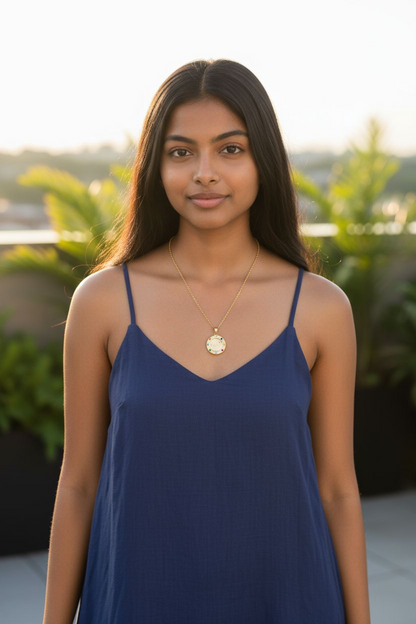 92.5 Sterling Silver UR Exclusive Navrang Necklace