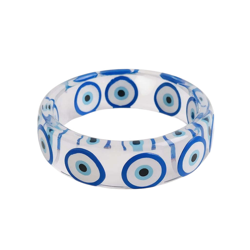 Evil Eye Resin Bangle