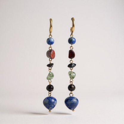 Multi- beaded Earrings