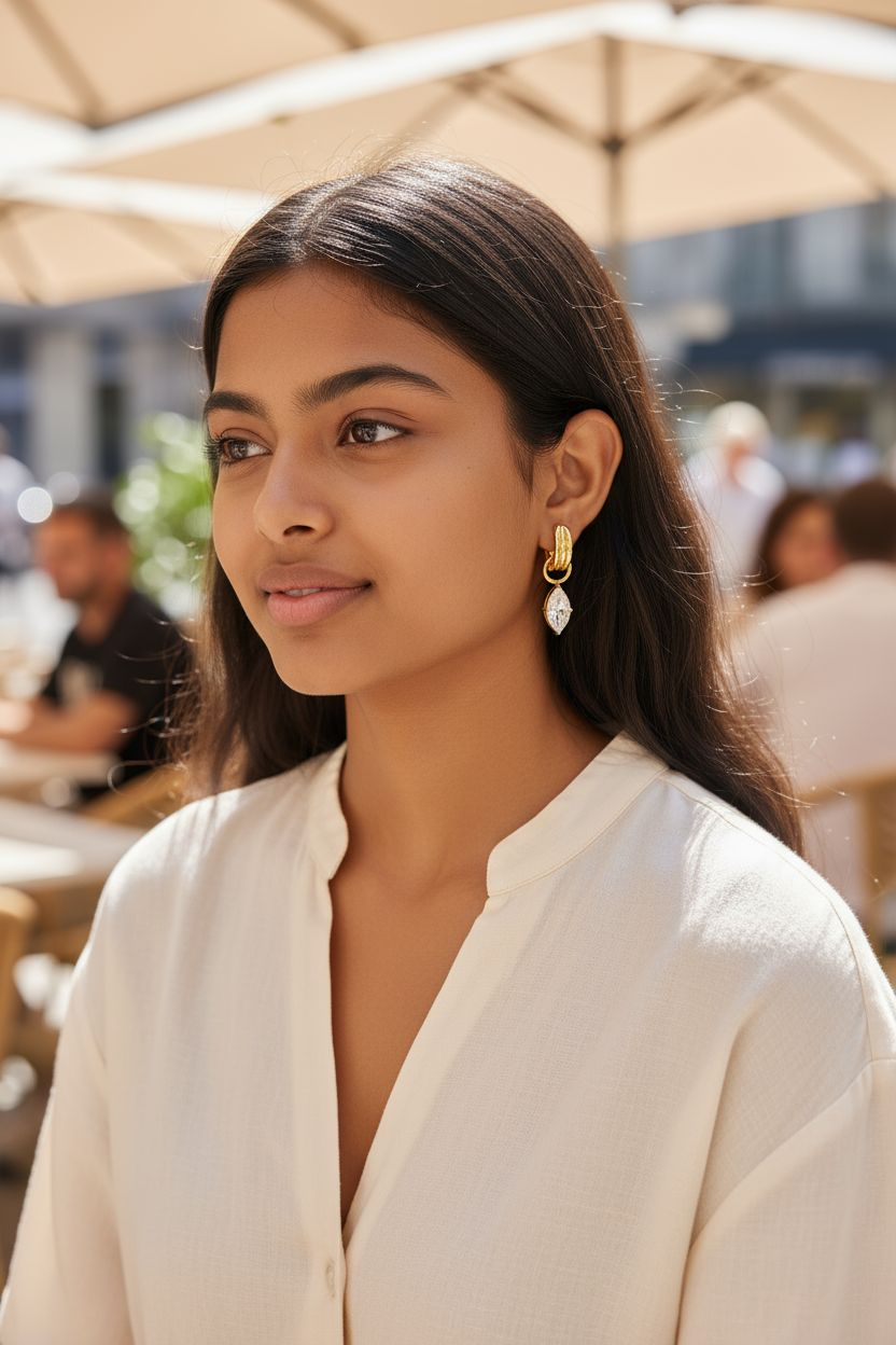 Dual Droplet Earrings