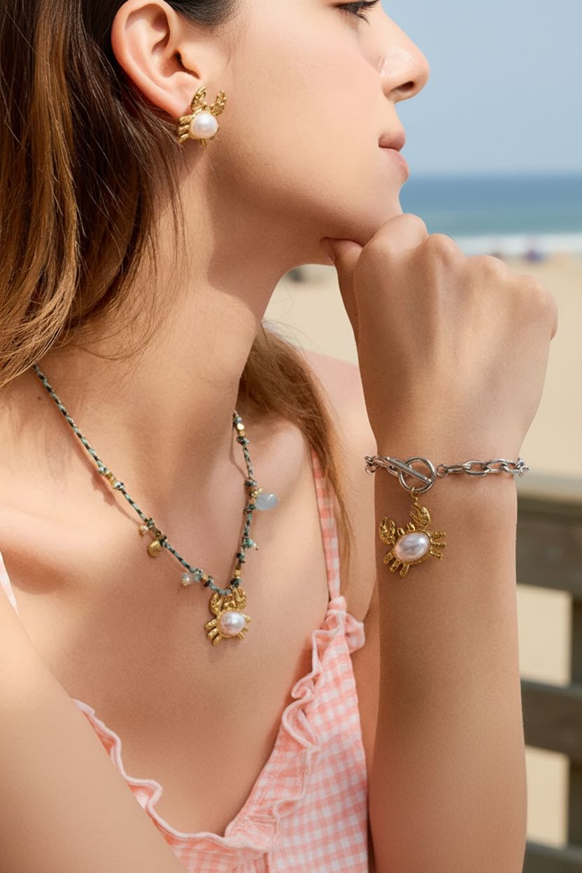 Crabby Chain Bracelet