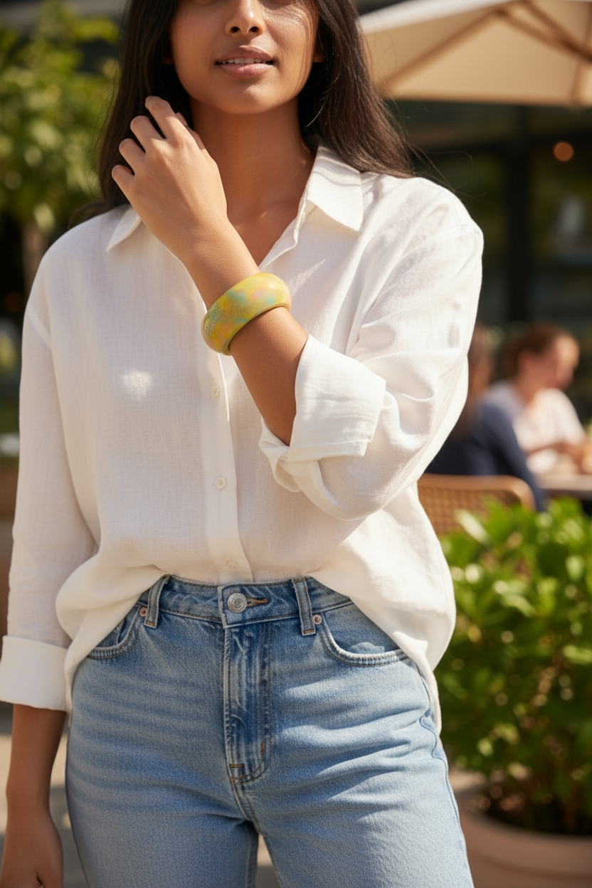 Colourburst Resin Bangles