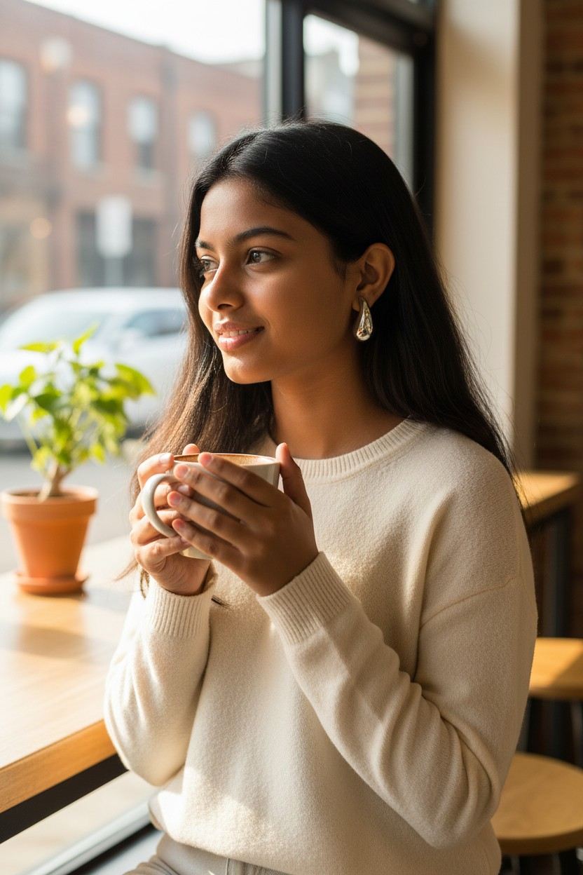 Silver Hailey Earrings