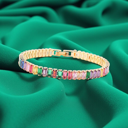 Aurora Tennis Bracelet
