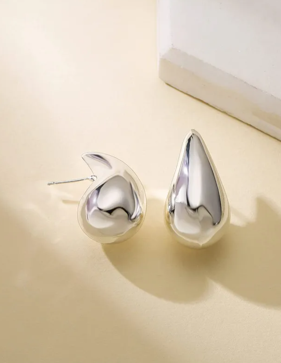 Silver Hailey Earrings