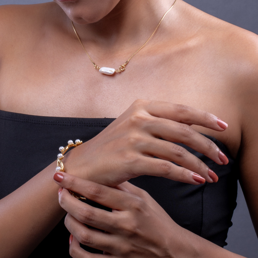 Pearl Studded Bracelet