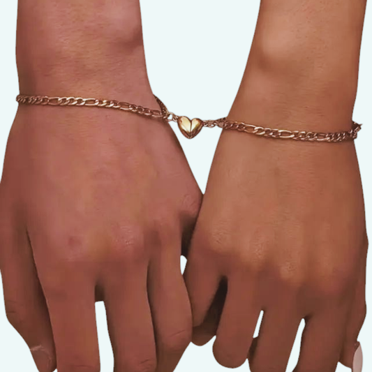 Hearts Apart Bracelets Duo