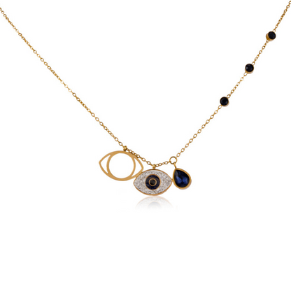 Devils eye necklace
